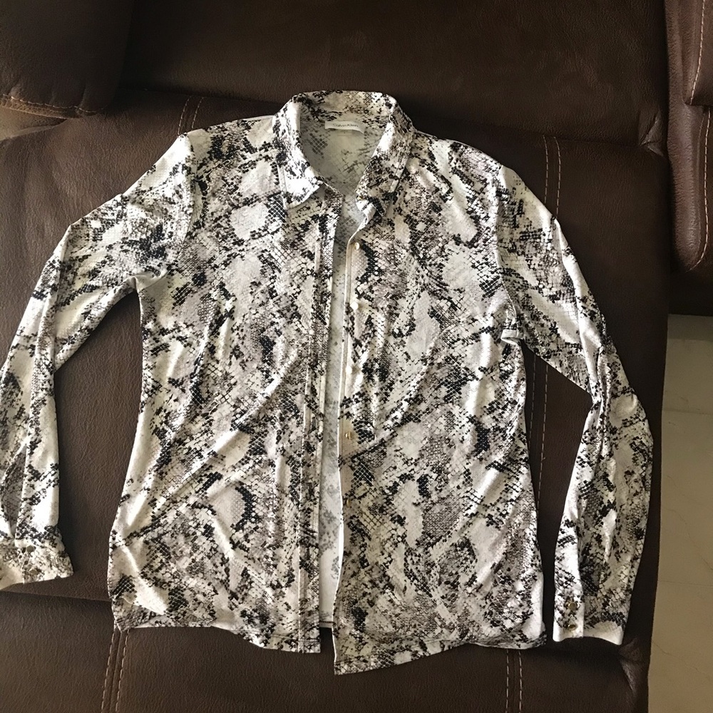 Stretch long sleeve top